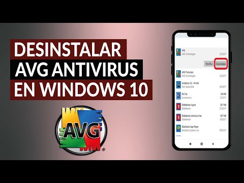 Cómo desinstalar AVG ANTIVIRUS de Windows 10 definitivamente si no puedo