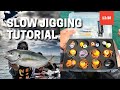 Slow jigging tutorial  teaching children and beginners how to fish kaburas  sliders