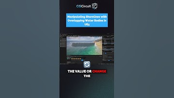 Ocean Waves in UE5: Crafting Realistic Shorelines - # Tip 6 #cgcircuit #gamedev #unrealengine