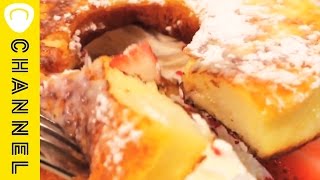 人気のハイブリッドスイーツ！フリットー♪ │  How to make Fried French toast 