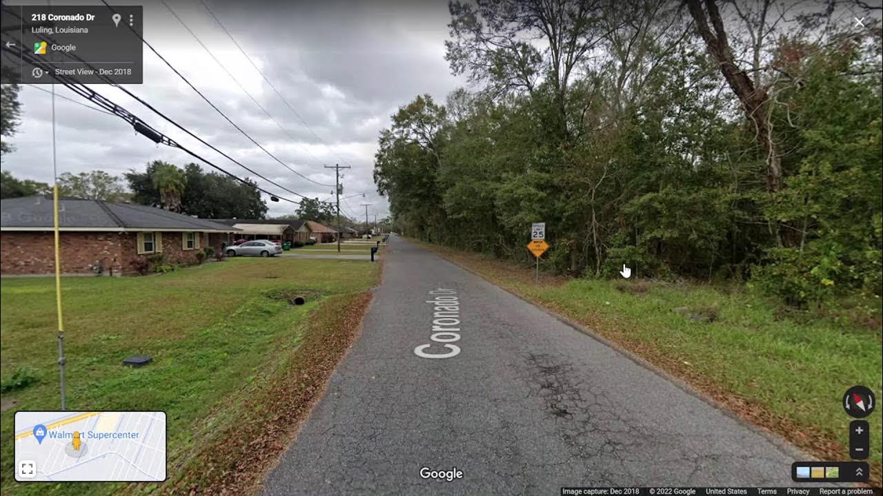 Luling LA Google Maps. YouTube