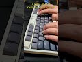 AJAZZ AK820、Kailh Boxホワイトスイッチ #keyboard #mechanicalkeyboard #Clicky #ajazz #ak820 #ajazzak820
