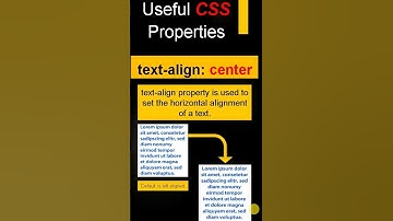 CSS text-align Property #shorts #short #youtubeshorts
