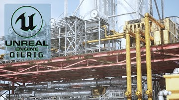 OiLRiG in UNREAL ENGINE 5.1  -  3DMODEL