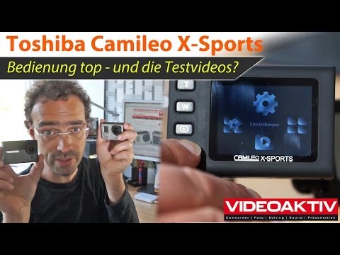 Action-Cam-Test: Toshiba Camileo X-Sports