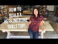 How to Build a Herringbone top Table How to Build a Herringbone top Table