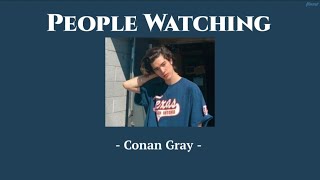 [MMSUB] People Watching - Conan Gray