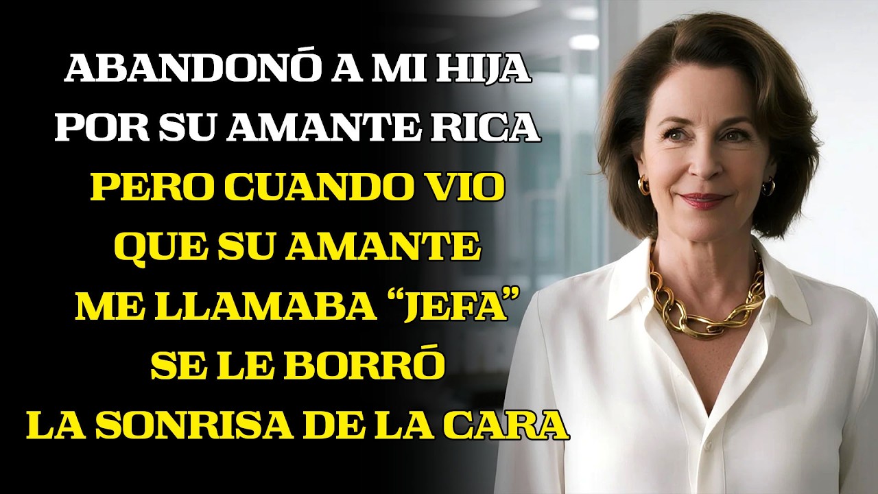 Dejó a mi hija por rica—hasta que ella me llamó “jefa”
