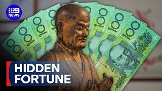 Auctioneer STUNNED after Buddha statue sells for 50x asking price | 9 News Australia