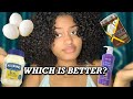 DIY NATURAL PROTEIN HAIR MASK VS PRODUCT BASED MOISTURIZING MASK ON CURLY HAIR | WHICH IS BETTER ?!?