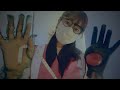 [ASMR] メジャーとピンセットで計測チェック 🦺📏 ペン、ガムテープ Measuring & Tweezers