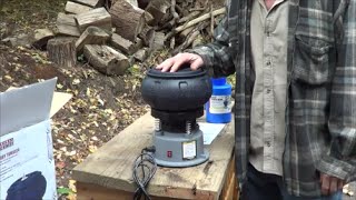 Harbor Freight Tumbler and Polishing Media And Walnut Media Review