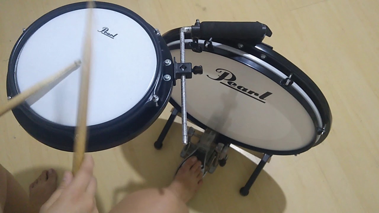 The Most Compact Drumset Ever Made! Pearl Compact Traveler Review (PCTK  1810)