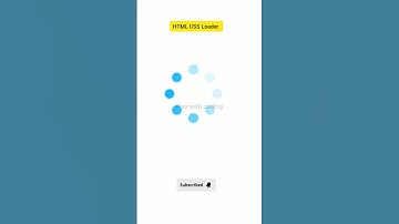 Amazing 🤩 loader in html CSS #coding #htmlcss#programming #loader #htmltutorial