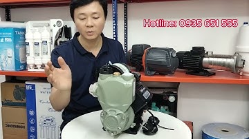 Chọn máy bơm hút nước trực tiếp từ đường ống để lấy nước máy về sử dụng khi nước đường ống yếu