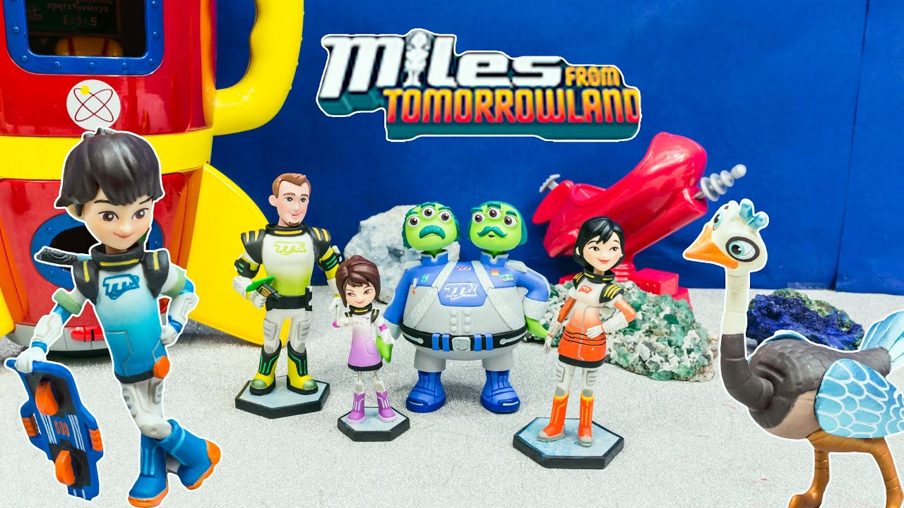 Disney Miles from Tomorrowland Toys  Disney junior, Miles from  tomorrowland, Action figures