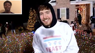 Mrbeast I Put 1,000,000 Christmas Lights On A House (World Record) Reaction