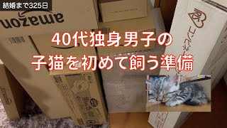 40代独身おじさん子猫を初めて飼う準備 | Amazonベストセラーで揃える猫グッズ