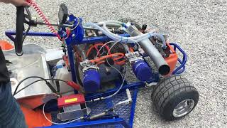 🏁120hp🏁 ALCOHOl BREATHING KOHLER COMMAND TWIN RACING MOWER