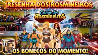 OS BONECOS DO MOMENTO! AS NOVAS FIGURAS MOTU CHRONICLES, ORIGINS, BARBIE! RESENHA DOS ROSMINEIROS!