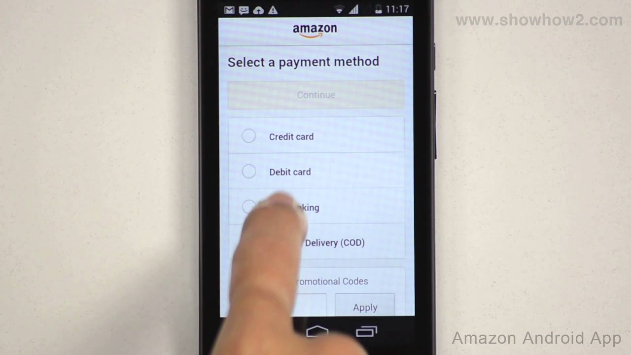 Amazon Android App How To Buy Using Online Banking YouTube
