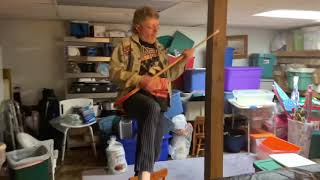 Lonnie Brown auditions for Air Guitar Contest 2021