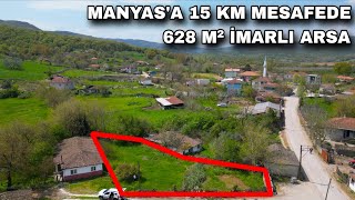 2404- MANYAS'A 15 KM HACIOSMAN KÖYÜNDE 628 M² İMARLI ARSA