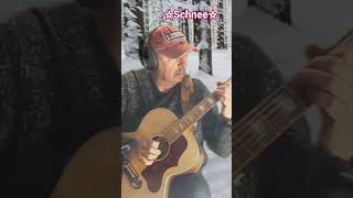 eugen de ryck SCHNEE – Gibson SJ200 Acoustic Guitar in Snow ❄️ Neumann KM184 Stereo Recording | Rhön