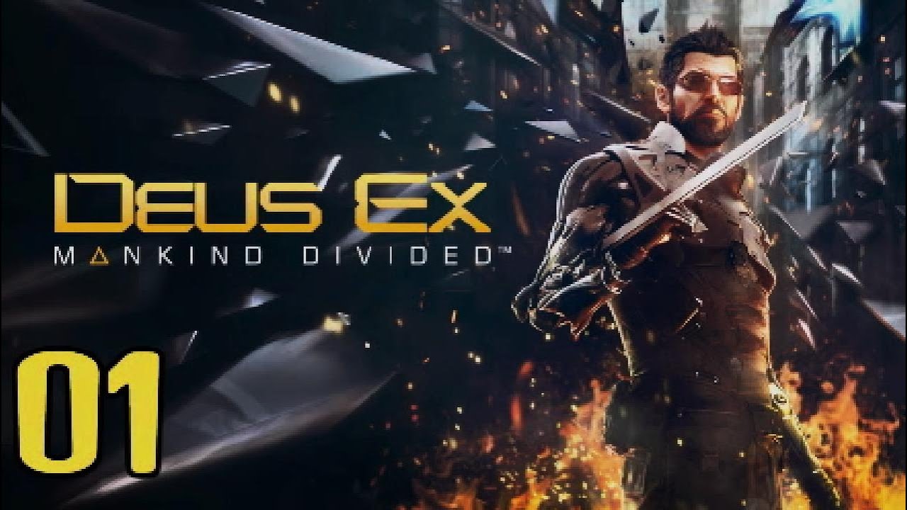 DEUS EX MANKIND DIVIDED Playthrough/Gameplay PART 1 - INTRO