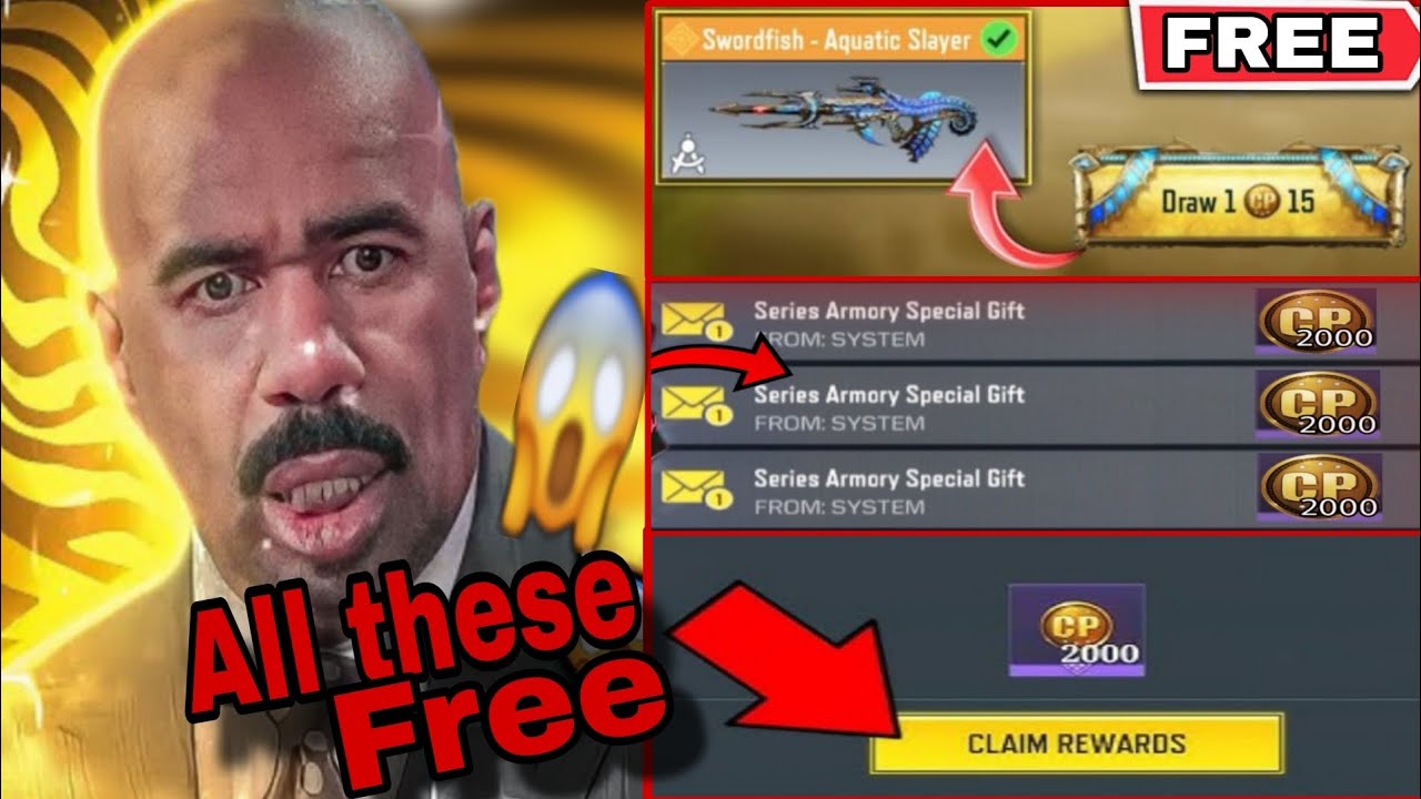 secret Trick to get free CP and Free legandary weapons in CODM
