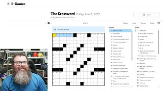 Learning Crossword Week 105 | NYT Crossword Friday June 5, 2026