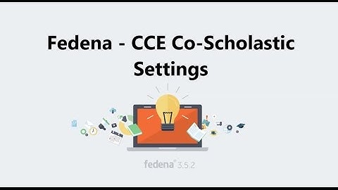 Fedena - CCE Co-Scholastic Settings