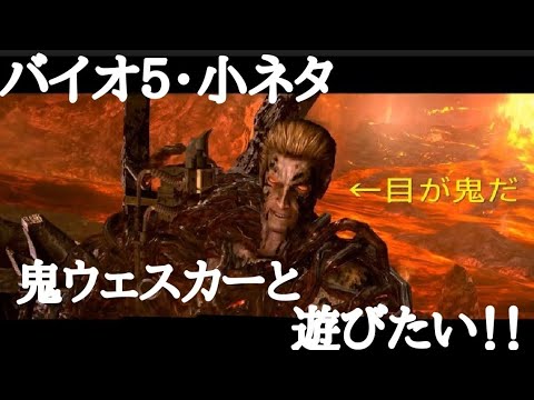 [バイオ５・小ネタ]ウェスカーの足止めをしながら声を堪能しようの会