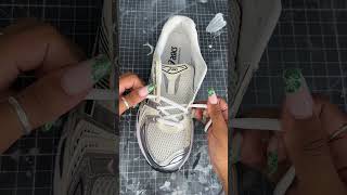 How to lace Asics