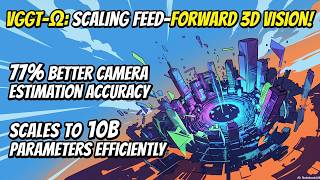 VGGT-Ω: Scaling Feed-Forward 3D Vision!