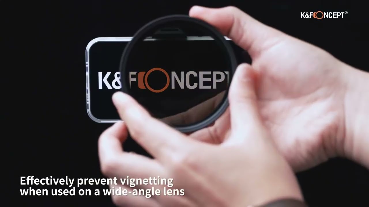 Filtro ND variável K&F Concept 67 mm 58 mm 82 mm ND2 ND400 9 para