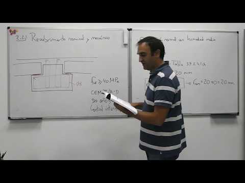 2.2 - Hormigón estructural - Determinación recubrimiento mínimo y nominal