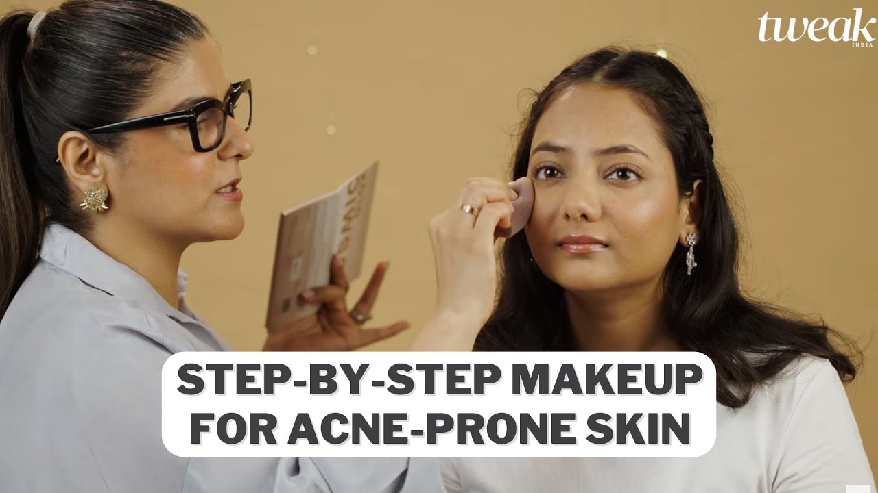 Clean girl makeup for acne-prone skin by celebrity makeup artist Namrata Soni | Tweak India