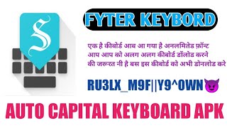 FB FYT VIDEO STYLISH KEYBOARD-UNLIMITED+FONTS JUST NOW UPDATE 2022 FYTER KING KEYBOARD screenshot 3