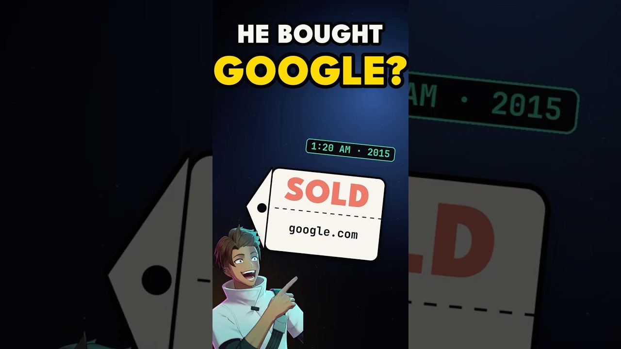 This Man Bought Google.com for $12