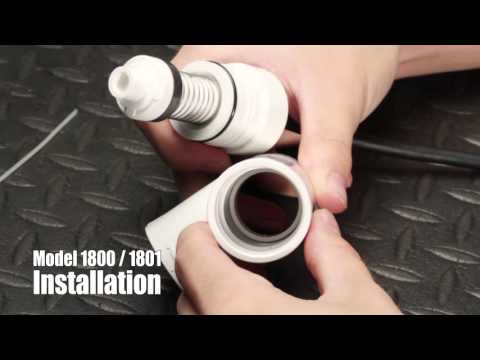 Flow Switch Installation - Model 1800/ 1801 - video from Thomas Products