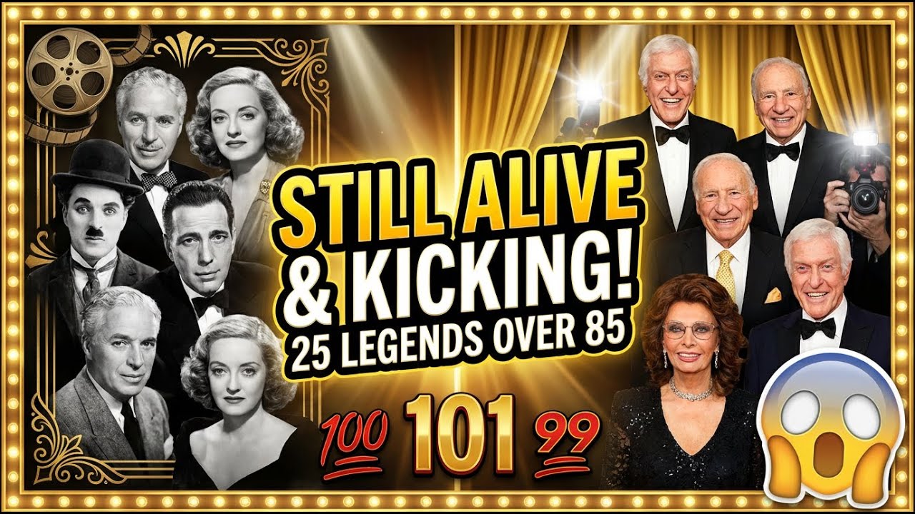 25 Oldest Living Actors Who Are Over 85 Years Old!