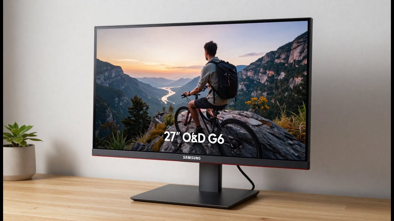 Samsung Odyssey G6 27" OLED Gaming Monitor Review | QHD, 360Hz, 0.03ms, FreeSync Premium Pro