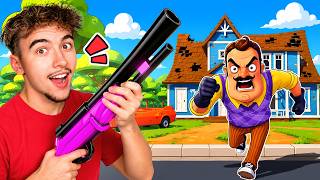 Hello Neighbor, Mais Jai Un Gun 