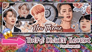 New Theme Divider Tutorial || New Theme Divider Tutorial || PicsArt editing Tutorial