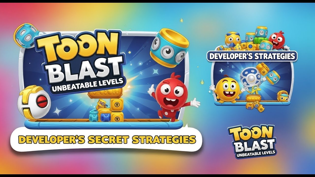 07 Toon Blast Unbeatable Levels: Developer's Secret Strategies 