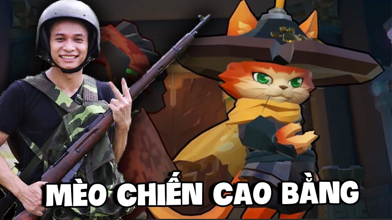 (Gunfire Reborn) Mèo Cao Bằng cùng đồng bọn bắn vỡ mồm Boss khủng bằng chiến thuật siêu khủng khiếp.