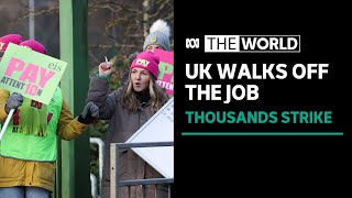 UK grinds to a halt as thousands of workers walk off the job for better pay | The World