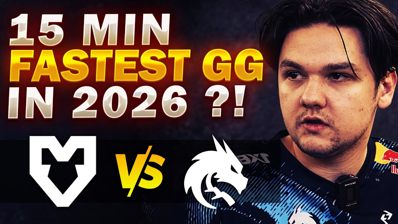 15 MIN FASTEST GG IN 2026 - TEAM SPIRIT vs MOUZ - WTF JUST HAPPENED?!