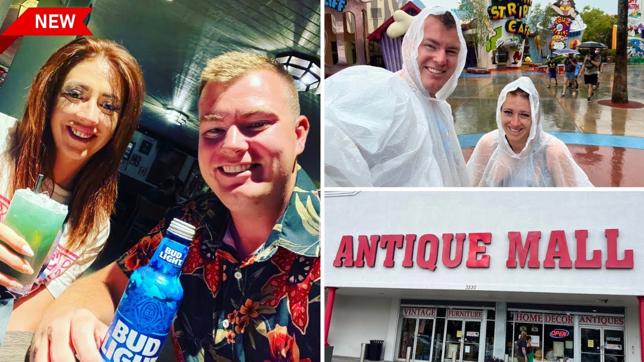 WASH OUT at Universal, Lakeland Antiques Mall & AWESOME Honky Tonk Bar International Drive! 🇺🇸